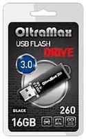 Флешка OltraMax 260 16 ГБ, черный