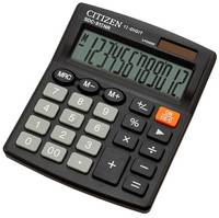 Калькулятор бухгалтерский CITIZEN SDC-812NR, черный