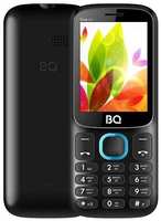 Телефон BQ 2440 Step L+, 2 SIM, черный  /  синий