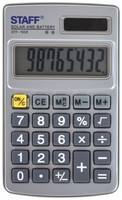 Калькулятор STAFF STF-1008, серый