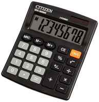 Калькулятор настольный Citizen SDC-805NR, 8 разр., двойное питание, 105*120*21мм, 4562195139461