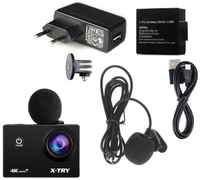Цифровая камера X-TRY XTC185 EMR BATTERY СЗУ 4K WiFi