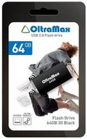 Флешка OltraMax 30 64 ГБ, 1 шт., черный
