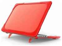 Защитный чехол для Apple MacBook Pro 15″ Retina A1398, G-Net Toughshell Hardcase, красный
