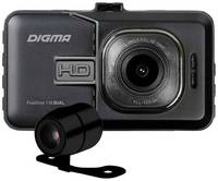 Видеорегистратор DIGMA FreeDrive 118 DUAL, 2 камеры, черный