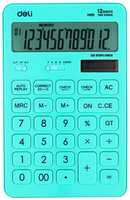 Калькулятор настольный Deli Touch 12-разр, голубой