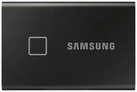 500 ГБ Внешний SSD Samsung T7 Touch, USB 3.2 Gen 2 Type-C, черный