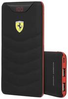 АКБ внешняя Ferrari Wireless 10000 mAh, цифровой дисплей, 2 USB