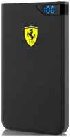 АКБ внешняя Ferrari 10000 mAh, цифровой дисплей, 2 USB Rubber