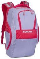 RIVACASE 5265greyred  / Рюкзак для ноутбука 17,3″ / Городской / Спортивный / Водоотталкивающая ткань / Для мужчин / Для женщин