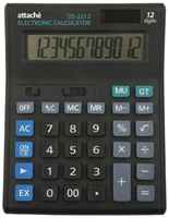 Калькулятор настольный полноразмерный Attache Economy 12-разрядный черный 974205