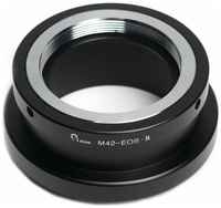 Fotorox Переходник M42 Canon EOS-R, для фотокамер Canon EOS-R, черный