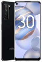 Смартфон HONOR 30S 6 / 128 ГБ RU, Dual nano SIM, полночный черный