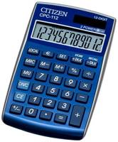 Калькулятор карманный CITIZEN CPC-112, синий