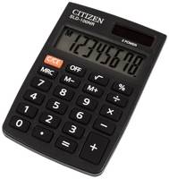 Калькулятор карманный CITIZEN SLD-100NR, черный, 3 шт
