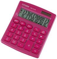 Калькулятор бухгалтерский CITIZEN SDC-812NR, розовый