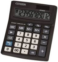 Калькулятор бухгалтерский CITIZEN CMB1201, черный