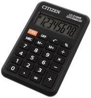 Калькулятор карманный CITIZEN LC-210NR, черный