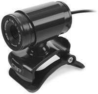 Веб-камера CBR CW 830M , 0.3 МП, 640х480, USB 2.0, микрофон, чёрная CBR 4982906