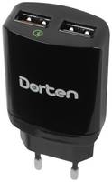 Сетевое зарядное устройство Dorten Dual USB Quick Charger QC 3.0 (/)