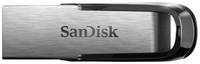 Флешка SanDisk Ultra Flair USB 3.0 128 ГБ, 1 шт., дымчатый серебристый / черный