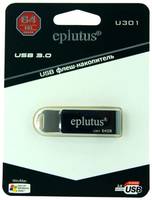 Флешка Eplutus U301 64 ГБ, черный