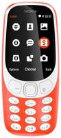 Телефон Nokia 3310 Dual Sim (2017) Global для РФ, SIM+micro SIM, красный