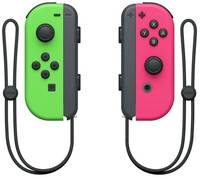 Комплект Nintendo Switch Joy-Con controllers Duo, зеленый / розовый, 2 шт