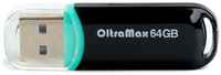 Флешка OltraMax 230 64 ГБ, steel blue