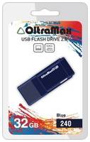 Флешка OltraMax 240 32 ГБ, 1 шт., blue
