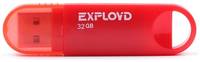 Флешка EXPLOYD 570 32 ГБ, 1 шт., red