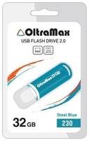 Флешка OltraMax 230 32 ГБ, 1 шт., blue