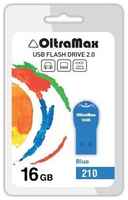 Флешка OltraMax 210 16 ГБ, 1 шт., blue