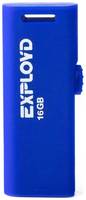 Флешка EXPLOYD 580 16 ГБ, 1 шт., blue