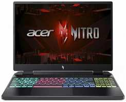 ACER Ноутбук Acer Nitro 16 AN16-41-R3YQ Ryzen 7 7735H 16Gb SSD1Tb NVIDIA GeForce RTX4070 8Gb 16″ IPS WQXGA (2560x1600) Windows 11 Home Single Language black WiFi BT Cam (NH. QKDCD.001) NH. QKDCD.001