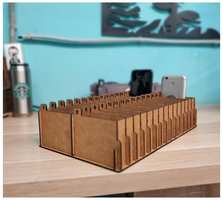 Ais Laser Сборный органайзер в школу для телефонов, 30 ячеек с нумерацией