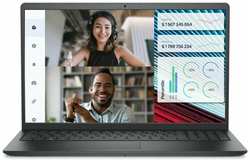 Ноутбук Dell Vostro 3520 15.6 (1920x1080) IPS 120Гц/Intel Core i5-1235U/16ГБ DDR4/512ГБ SSD/Iris Xe Graphics/Win 11 Home (3520-5651)
