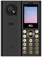 Телефон BQ 1858 Barrel, 3 SIM, черный / золотистый