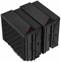 PCCooler Вентиляторы RZ620 BK S115X 1200 1700 18XX AM4 AM5, TDP 265W, 2x120mm PWM FAN, 6 тепловых трубок 6мм, 500-2200RPM, 28-32dBa