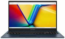 Ноутбук ASUS Vivobook 15 X1504ZA-BQ078W IPS FHD (1920x1080) 90NB1021-M00550 синий 15.6″ Intel Core i3-1215U, 8ГБ DDR4, 256ГБ SSD, UHD Graphics, Windows 11 Home