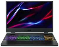 Ноутбук игровой Acer Nitro 5 AN515-58-527U, 15.6″, IPS, Intel Core i5 12450H 2ГГц, 8-ядерный, 16ГБ DDR4, 512ГБ SSD, NVIDIA GeForce RTX 3050 для ноутбуков - 4 ГБ, без операционной системы, черный [nh. qfhcd.004]