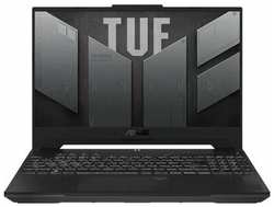 Ноутбук игровой ASUS TUF Gaming A15 FA507NU-LP089 90NR0EB5-M008B0, 15.6″, IPS, AMD Ryzen 7 7735HS 3.2ГГц, 8-ядерный, 16ГБ DDR5, 512ГБ SSD, NVIDIA GeForce RTX 4050 для ноутбуков - 6 ГБ, без операцио