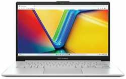Ноутбук ASUS Vivobook Go 14 E1404FA-EB019 IPS FHD (1920x1080) 90NB0ZS1-M00660 Cеребристый 14″ AMD Ryzen 3 7320U, 8 ГБ DDR5, 256 ГБ SSD, Radeon Graphics, Без ОС