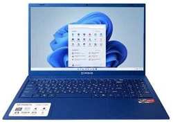 Ноутбук Irbis 15NBC1002-wpro Intel Core i3 1115G4, 3.0 GHz - 4.1 GHz, 16384 Mb, 15.6″ Full HD 1920x1080, 256 Gb SSD, DVD нет, Intel UHD Graphics, Windows 11 Professional, синий, 1.65 кг, 15NBC1002 (операционная система в комплекте)