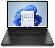 Ноутбук HP Spectre x360 16-f1019nn 79L91EA, 16″, трансформер, OLED, Intel Core i7 1260P 2.1ГГц, 12-ядерный, 32ГБ DDR4, 1ТБ SSD, Intel Iris Xe graphics , Windows 11 Home, черный