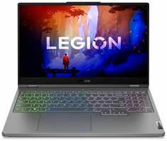 Ноутбук игровой Lenovo Legion 5 15ARH7H 82RD009XRK, 15.6″, IPS, AMD Ryzen 7 6800H 3.2ГГц, 8-ядерный, 16ГБ DDR5, 512ГБ SSD, NVIDIA GeForce RTX 3060 для ноутбуков - 6 ГБ, без операционной системы, серый