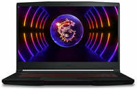MSI Ноутбук MSI GF63 Thin 12VF-1040RU Core i7 12650H 16Gb SSD512Gb NVIDIA GeForce RTX4060 8Gb 15.6″ IPS FHD (1920x1080) Free DOS black WiFi BT Cam (9S7-16R821-1040)