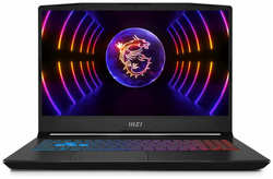 MSI Ноутбук MSI Pulse 15 B13VGK-1431XRU Core i7 13700H 16Gb SSD1Tb NVIDIA GeForce RTX4070 8Gb 15.6″ IPS FHD (1920x1080) Free DOS grey WiFi BT Cam (9S7-158561-1431)