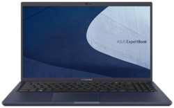 Ноутбук ASUSPRO B1500CEAE-BQ3225 Core i7 1065G7 / 16Gb / 512Gb SSD / 15.6″FHD IPS(1920x1080) / 1 x VGA / 1 x HDMI  / RG45 / WiFi / BT / Cam / NO OS / 1.7Kg / STAR BLACK (90NX0441-M01R70)