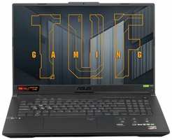Игровой ноутбук Asus TUF Gaming A17 FA707NU-HX023 AMD Ryzen 7 7735HS 3200MHz/17.3″/1920x1080/16GB/512GB SSD/NVIDIA GeForce RTX 4050 6GB/Wi-Fi/Bluetooth/Без ОС (90NR0EF6-M00230)